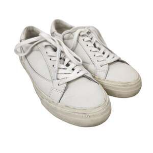 Madewell White Sidewalk Eco Friendly Supportive Low-Top Sneakers Size 7.5